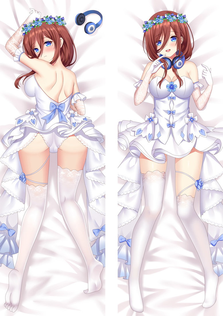 Nakano Miku Body Pillow Cover - The Quintessential Quintuplets